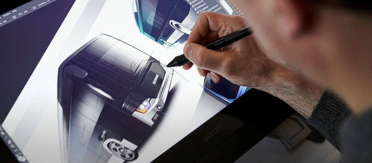 Styling, bus and coach